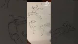 Day 6 of developing gesture drawing skills [upl. by Enitsej971]