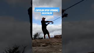 short Caña pesca Decathlon Caperlan Spinning [upl. by Rhianon]