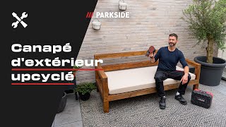 Nous rénovons notre canapé dextérieur usé par les intempéries   PARKSIDE DIY [upl. by Nagam]