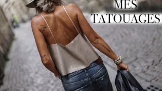 Mes tatouages  douleur prix signification [upl. by Loftus268]