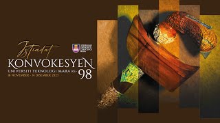 Istiadat Konvokesyen UiTM ke98  Sidang 11 [upl. by Forbes822]