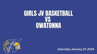 Girls JV Basketball vs Owatonna 12724 [upl. by Alikam]