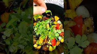 Baqlajonli salat🥗 tayyorlash xozirgi kunda zoʻr ketadi avtorTurkonacooking salat youtubeshort [upl. by Lacombe169]