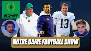 Notre Dame football show Irish vs the SEC BREAKDOWN of latest College Football Playoff Rankings [upl. by Ajna]