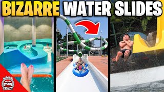 Top 10 BIZARRE Waterslides from Around the World [upl. by Tanberg]