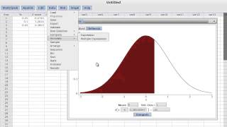 Using StatCrunch to go from Probability to Score in a Normal Distribution [upl. by Aikit650]