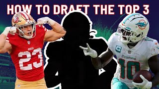 How to Draft the TOP 3 Picks in 2024 Fantasy Football Drafts Picks 13 [upl. by Lohner]