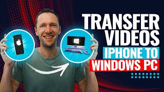 How to Transfer Video from iPhone to PC amp PC to iPhone  UPDATED Tutorial [upl. by Aivatnwahs]