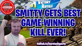 Smitty Gets An AMAZING Final Kill For A Victory Royale Full Game [upl. by Yecrad]