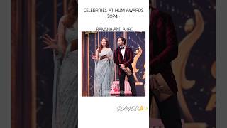 Hum Awards 2024  Celebrities at hum awards 2024  best dressed celebrities  Kashmir hum awards [upl. by Aaberg734]