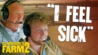 Jeremy Clarkson Surprises Kaleb With A Helicopter Ride  Clarkson’s Farm S2 [upl. by Leinnad]