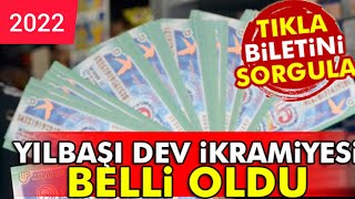 2022 MİLLİ PİYANGO BİLET SONUÇLARI TAM LİSTE [upl. by Leede659]