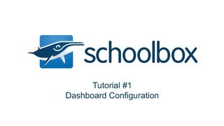 Schoolbox  Tutorial 1  Dashboard configuration [upl. by Silvan529]