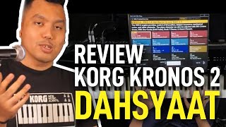 REVIEW KORG KRONOS 2  DAHSYAAT [upl. by Everest]