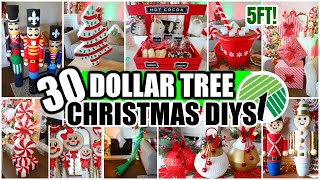 30 Dollar Tree Christmas DIYs that DONT LOOK CHEAP 125 HACKS for 2024 [upl. by Aihsaei]