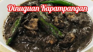 Dinuguang Kapampangan Tidtad Pork Dinuguan Blood Stew Filipino food Pinoy Recipe [upl. by Harbird]