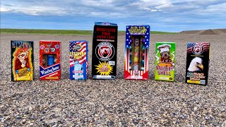 Which Firework Artillery Shells are the Best  Comparing 7 Different Kits [upl. by Shawn]