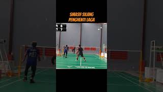 Tanggung dikit srobot badmintontechnique [upl. by Toiboid]