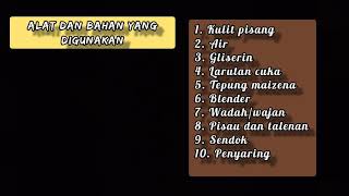 Pembuatan Bioplastik Menggunakan Kulit Pisang [upl. by Birk]