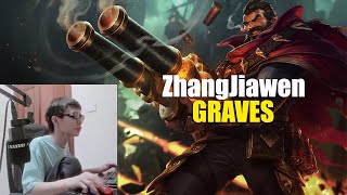 Best Graves Mid  ZhangJiawen Graves vs Galio Mid  Zhang Jiawen Rank 1 Graves Guide [upl. by Jania]