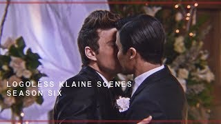 logoless hd klaine scenes  season 6 dl link in desc [upl. by Hadik]