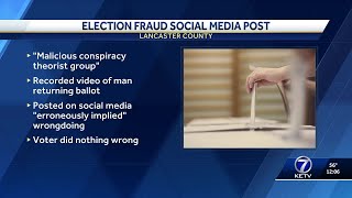 Nebraska officials call social media post implying election fraud false and misleading [upl. by Josepha]