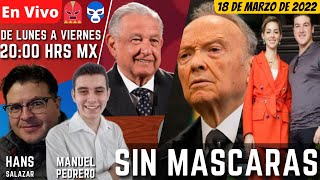 SinMáscaras  AMLO vence al INE  Gertz dice que sabrán quien filtro audio  Polémica Mariana [upl. by Neerahs]