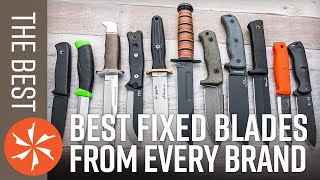 The Best Fixed Blade Knives from Every Brand in 2021 [upl. by Scheers981]