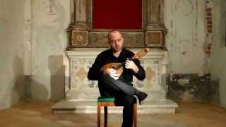 Yasuo Kuwahara  Improvised Poem for solo mandolin played by Emanuele Cappellotto [upl. by Airotal]