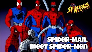 SpiderMan meets other SpiderMen  SpiderMan The Animated Series HD [upl. by Senn]