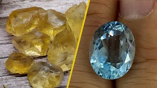 Citrine vs Topaz Comparing Two November Birthstones [upl. by Borchers]