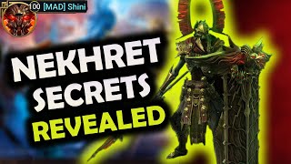 Ultimate Nekhret Guide  Secrets From Arena Enjoyer I Raid Shadow Legends [upl. by Dolhenty717]