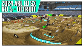 2024 ARL Supercross Championship  Round 5 Detroit [upl. by Berthe]