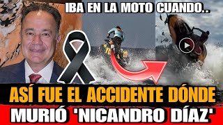 Asi fue el AC1DENTE Donde Murio Nicandro Diaz PRODUCTOR Televisa Fallece Nicandro díaz en accidente [upl. by Ahsakat]