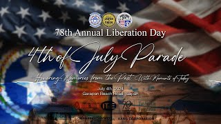 July 4th Parade 78th Annual Liberation CNMI [upl. by Par]