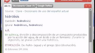 Definición de hidrolisis [upl. by Chu]