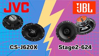 Speaker review  รีวิว Speaker comparison JVC CSJ620X vs JBL Stage2 624 [upl. by Drisko]