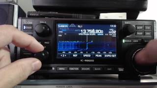 Icom ICR8600 Quick Tour [upl. by Laeira]