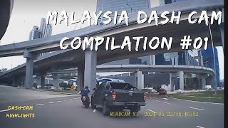 Malaysia Dash Cam Video Compilation 01  Dash Cam Highlights [upl. by Hadleigh]