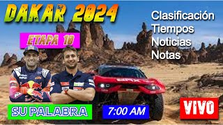 Acción intensa en el Dakar 2024 Etapa 10 en 🔴vivo🔴🏁 [upl. by Ahsim]