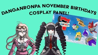 Danganronpa Cosplay Panel November Birthdays Lets Play Jackbox Party Pack 7 [upl. by Aekim]