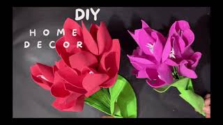 It is foaming sheet flowers DIY for home decor marytampon1230channel [upl. by Zane841]