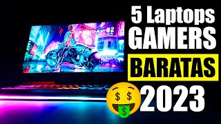 🤑 ¡TOP 5 mejores LAPTOPS GAMER BARATAS del 2023  menos de 800 euros 🤩🤩 [upl. by Aienahs]