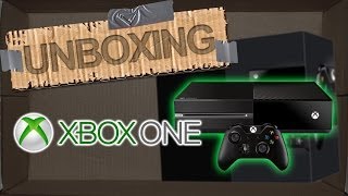 Unboxing Xbox One Day One Edition [upl. by Eelatan]