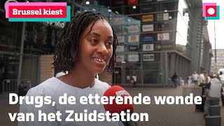 Brussel kiest Drugs de etterende wonde van het Zuidstation  BRUZZ [upl. by Yerfej]