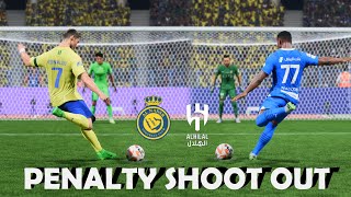 AL NASSR FC VS AL HILAL  PENALTY SHOOT OUT [upl. by Mavra215]