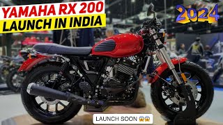 Upcoming Yamaha RX200 in India💥😱Price  Launch date  Features  Yamaha RX 200cc Bike New Model 2024 [upl. by Selinda]