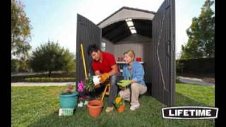 Lifetime 7x7 Storage Shed 60042 [upl. by Nedrud547]