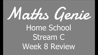 Home School Week 8 Review C [upl. by Zach]