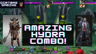 Best Combo Hydra Rotation  Kantra amp shamael  Raid Shadow Legends Hydra Guide [upl. by Gaynor]